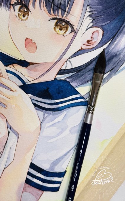 八重歯の女の子 