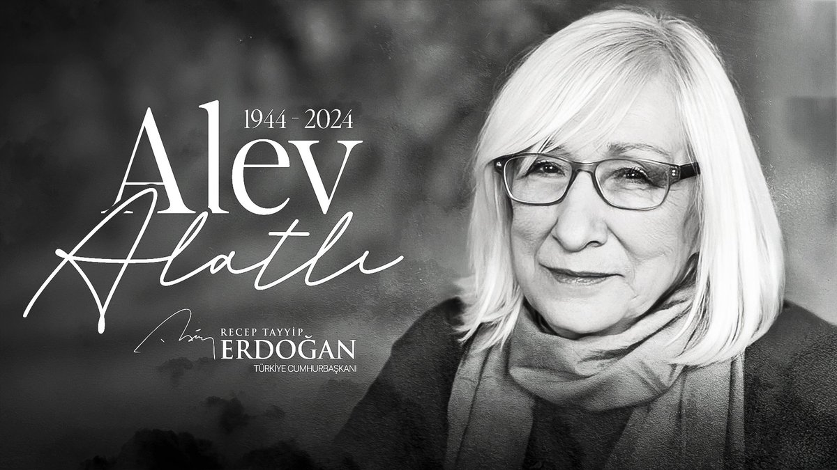 Türkiye merkezli düşüncenin öncülerinden olan, ülkemizin son asırda yetiştirdiği en üretken, en cesur, en hakikatperver kadın münevverlerimizden Alev Alatlı’yı vefatının yıl dönümünde rahmetle ve şükranla yâd ediyorum.