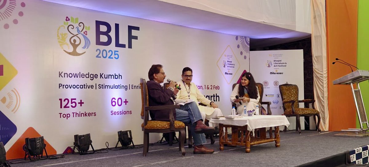 Asma Rafat (@asmarafat) on Twitter photo This morning, had the chance to moderate a session on Experimental Poetry: More Art or Heart? at Bhopal Lit Fest 2025 <a href="/bhopal_lit_fest/">Bhopal Literature and Art Festival - BLF</a> with former civil servant Mohd Jamshed <a href="/mjamshedcs80/">M Jamshed</a> and Secretary, Ministry of I&B, Sanjay Jaju <a href="/sjaju1/">Sanjay Jaju</a> This morning, had the chance to moderate a session on Experimental Poetry: More Art or Heart? at Bhopal Lit Fest 2025 <a href="/bhopal_lit_fest/">Bhopal Literature and Art Festival - BLF</a> with former civil servant Mohd Jamshed <a href="/mjamshedcs80/">M Jamshed</a> and Secretary, Ministry of I&B, Sanjay Jaju <a href="/sjaju1/">Sanjay Jaju</a>
