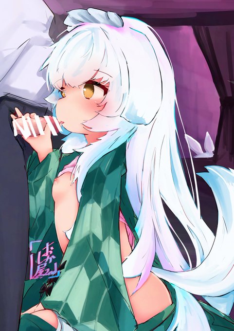 ご主人ぺろぺろしてる冬菜チャン!
skebでした! 