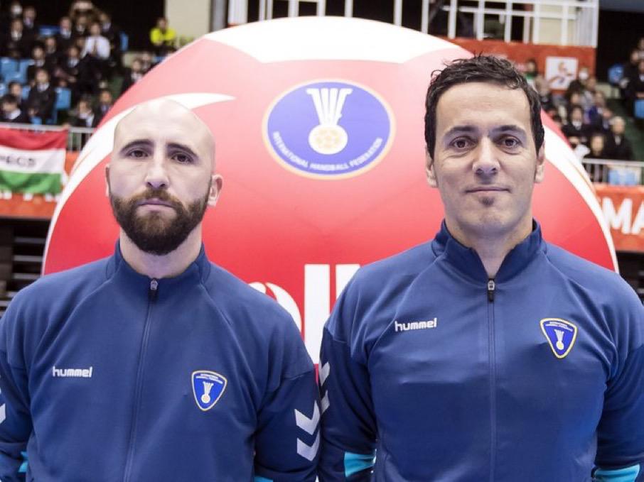 FCHArbitres's tweet image. 🔝 Els àrbitres catalans Nacho Garcia i Andreu Marin seran els encarregats de xiular la final del Mundial 2025!

💪🏻 Enhorabona!

#HandbolCatalà