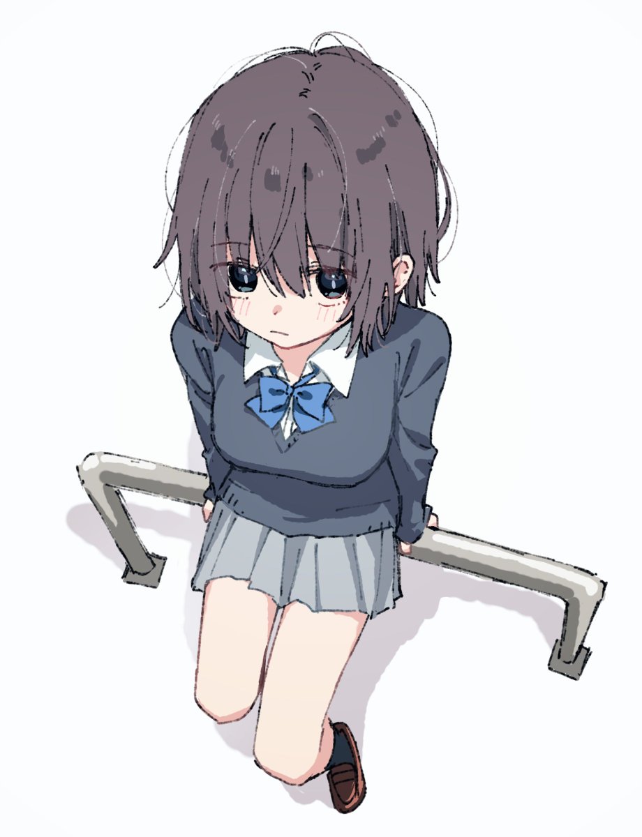「「明日、頑張って話しかけてみよ…」 」|まつだひかりのイラスト
