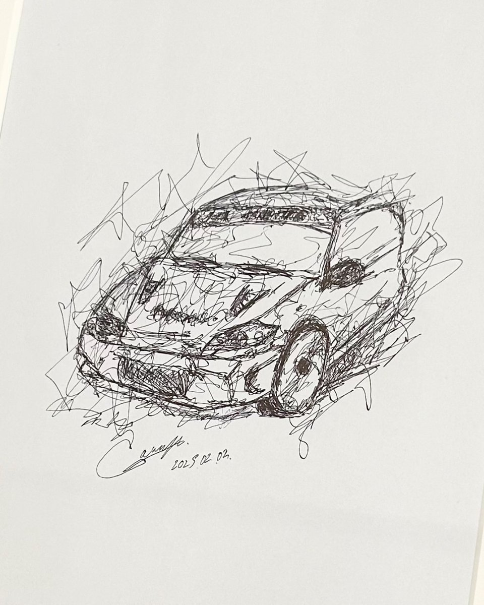 artgaryu's tweet photo. 作品名: 「S15」
ご興味ありましたら見てみてください🧑‍🎨
https://t.co/2ZfdXbHZVG

＊傷、汚れ防止のため額縁付きでのご発送になります。

#線画 #線画イラスト #イラスト #lineart #ペン画 #モノクロイラスト #線画アート https://t.co/rn5dnyz69C