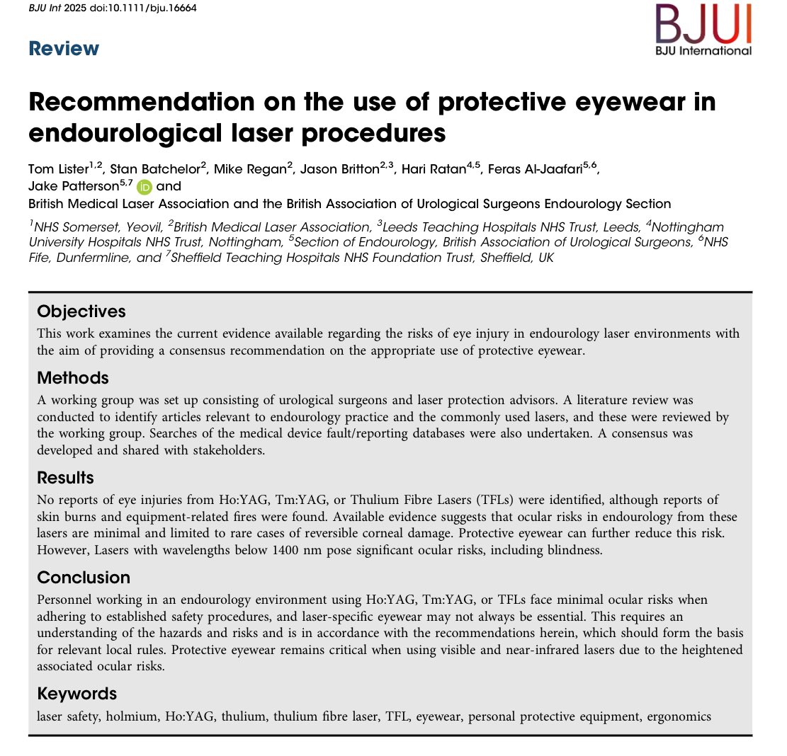 Osama AbuSanad (@osamaabusanad) on Twitter photo Time to spread the word…
Well done to all involved producing this paper. <a href="/Uroweb/">European Association of Urology (EAU)</a> <a href="/PETRAurogroup/">PETRA</a> <a href="/royalhospital/">Chesterfield Royal Hospital NHS FT</a> <a href="/BAUSendourology/">BAUS Endourology</a> <a href="/NHSEngland/">NHS England</a> Time to spread the word…
Well done to all involved producing this paper. <a href="/Uroweb/">European Association of Urology (EAU)</a> <a href="/PETRAurogroup/">PETRA</a> <a href="/royalhospital/">Chesterfield Royal Hospital NHS FT</a> <a href="/BAUSendourology/">BAUS Endourology</a> <a href="/NHSEngland/">NHS England</a>