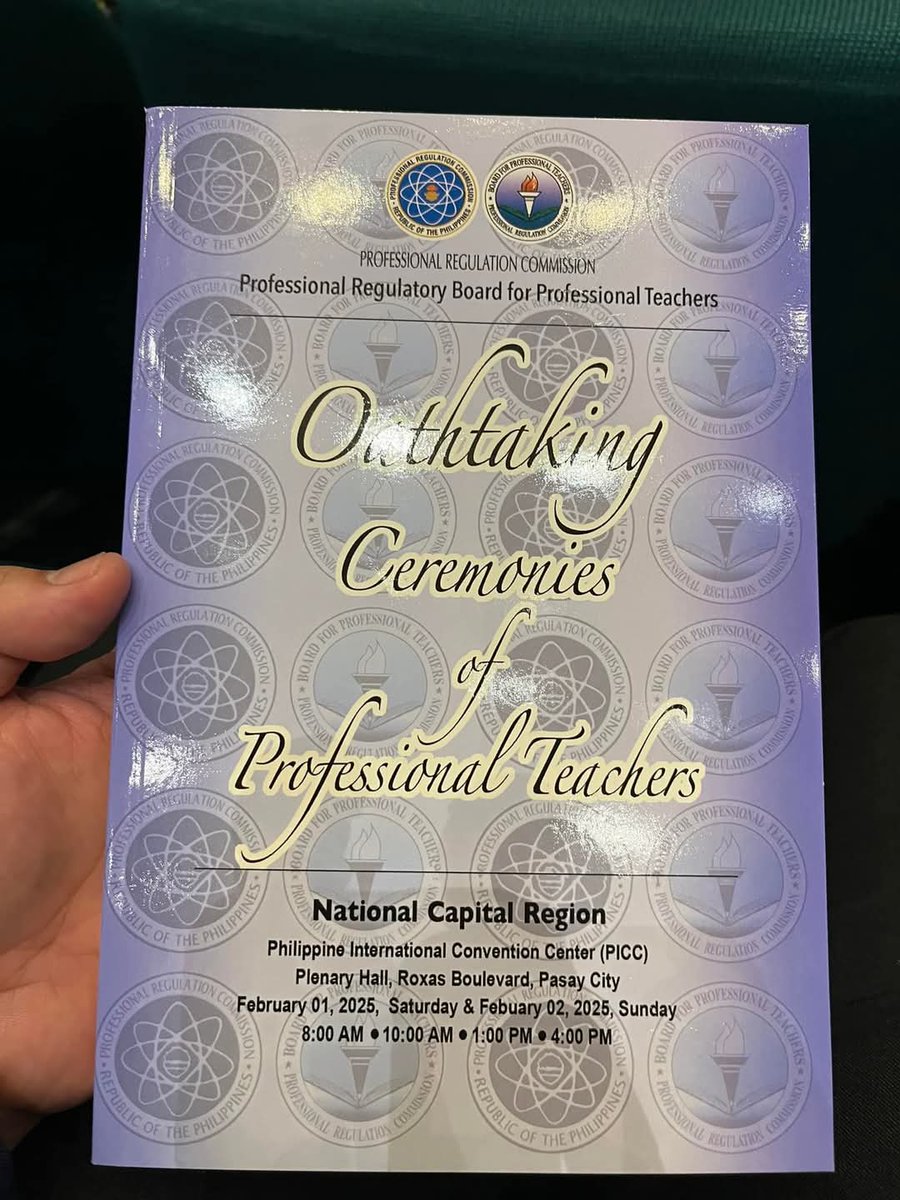 DonJamesDelfin's tweet photo. First time at PICC and it's for my oath taking as a Licensed Professional Teacher! ✨ https://t.co/n1w1rl3yoJ