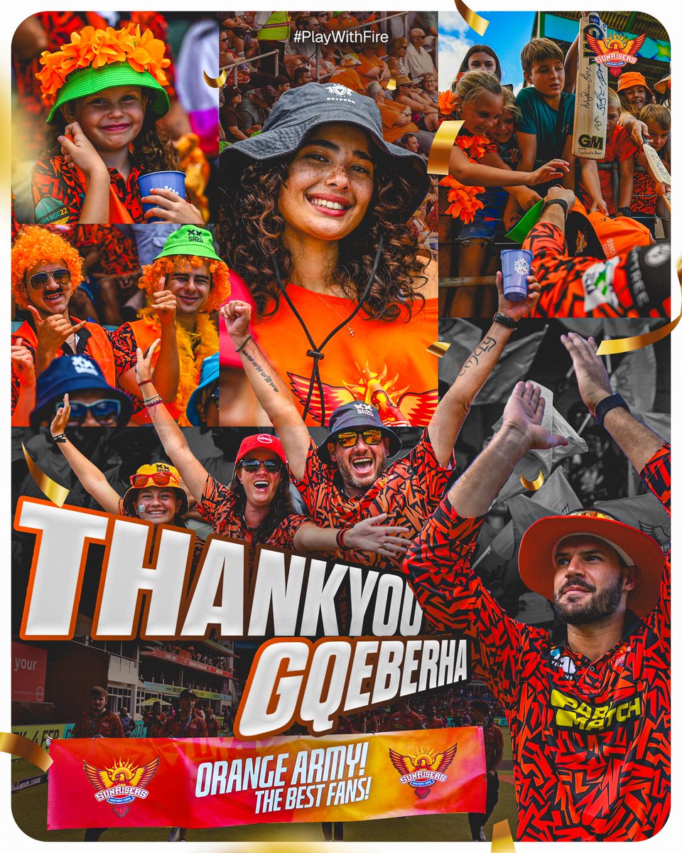 To the best fans in the world 🧡