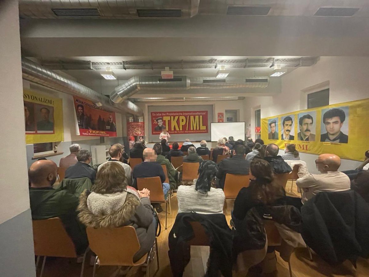 “Parti ve Devrim Şehitlerini Anma Haftası” kapsamında Almanya’nın Stuttgart şehrinde anma etkinliği gerçekleştirildi.