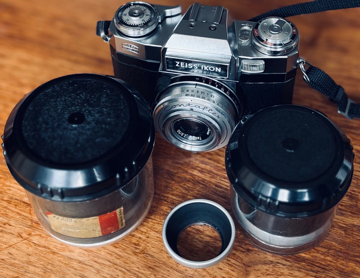 CanonflexRM's tweet photo. コンタフレックスの試写
50mmf2.8/115mmf4/35mmf3.2 
浜大津と天理市にて
#contaflex #フイルムカメラ https://t.co/AvAJlSeRrP