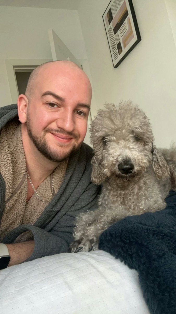 Sunday morning with my number one🐶🩵

.

#SundayMorning #dogdad #gayuk