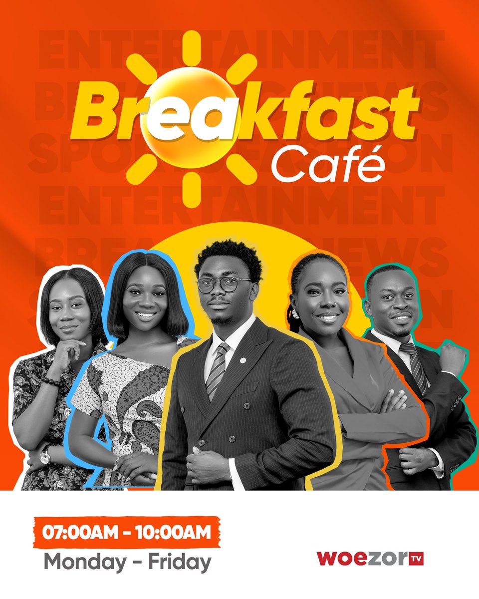 The Birth!
The Next Chapter!! 

#WoezorTV Breakfast Cafe is next on your TV and via livestream from Monday February 03, 2025.