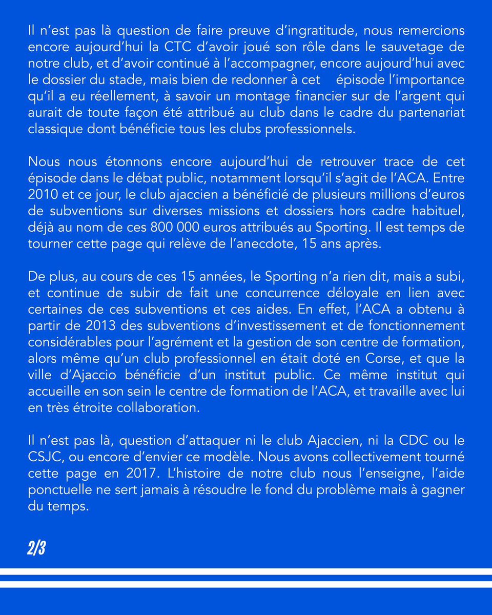 Socios Etoile Club Bastiais tweet media