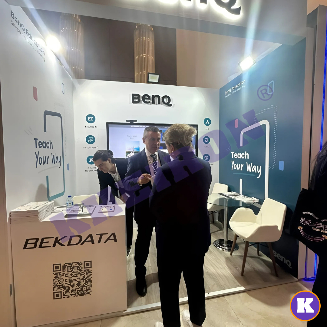 KheironStand's tweet photo. Geleneksel Antalya Eğitim Sempozyumu'nda BenQ Standı! 🎓📺
BenQ Standı'nı tasarladık, ürettik ve kurduk! BenQ Board akıllı tahtalar , eğitimcilerle buluştu, dijital gücün etkisi deneyimlendi. 💡✨
#BenQ #GAES #BenQBoard #AkilliTahta #EgitimTeknolojisi #EdTech https://t.co/AJk15HO8YT