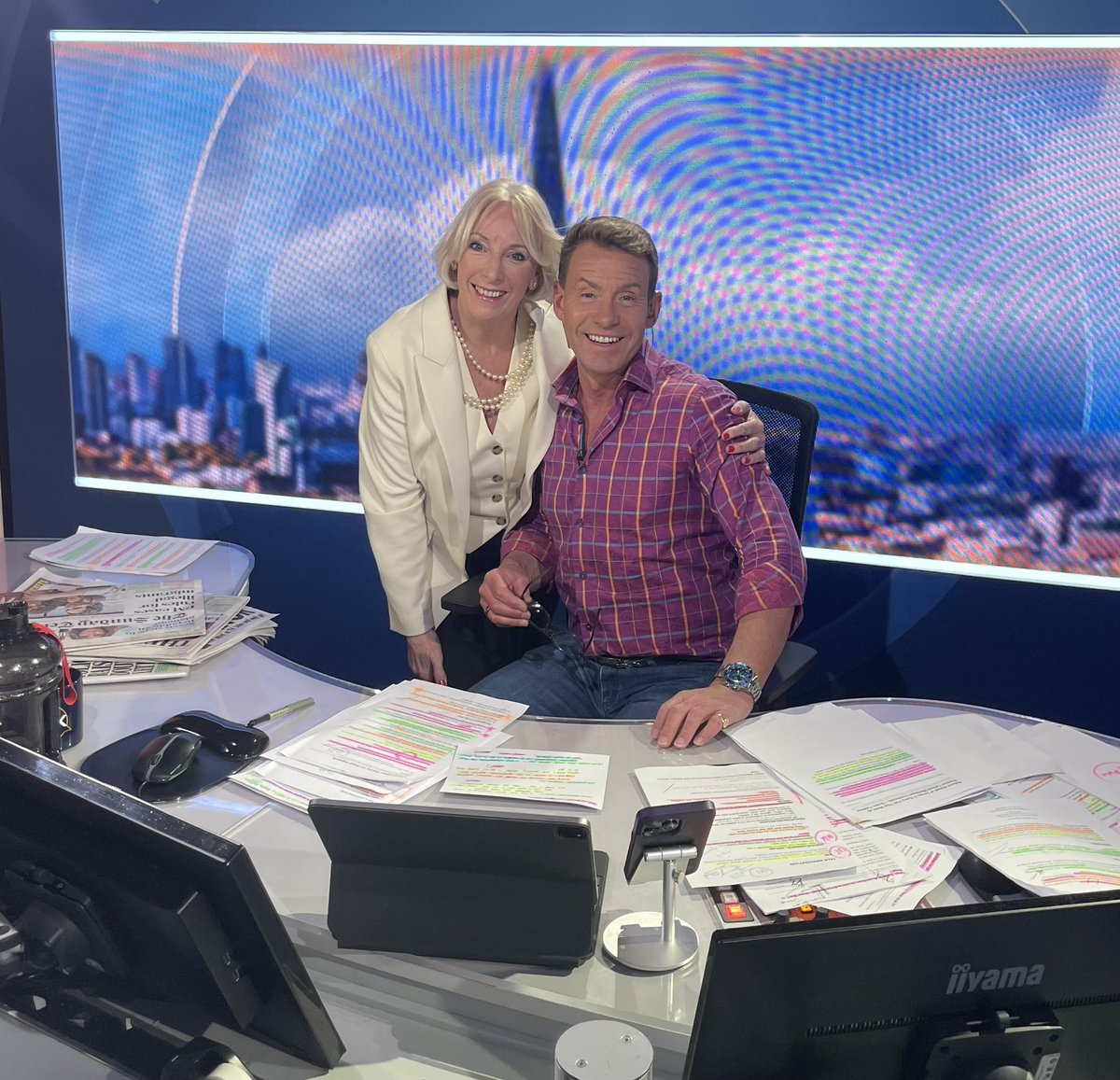 MonicaPrice5's tweet image. Fabulous to join @drdavidbull 👏✨they was a lot of talk this morning! @TalkTV #news #frontpages #stories #politics
