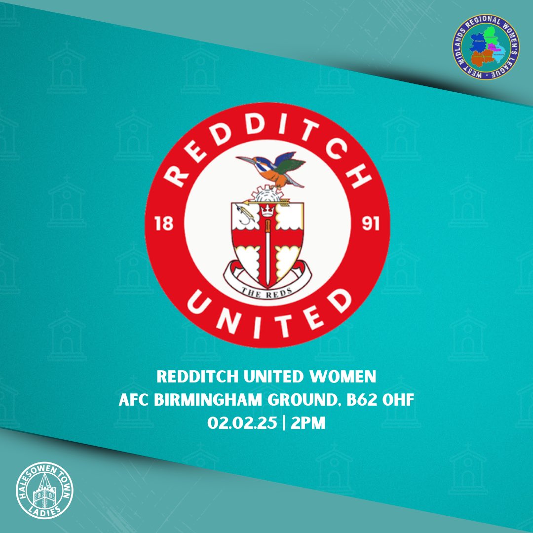 🚨 𝙉𝙚𝙭𝙩 𝙡𝙚𝙖𝙜𝙪𝙚 𝙛𝙞𝙭𝙩𝙪𝙧𝙚

🆚 Redditch United Women
📍AFC Birmingham, B62 0HF
🗓️ 02.02.25
🕑 2pm kick off
🏆 League game

Drop us a message with any questions 📥

#UpTheYeltz⛪️