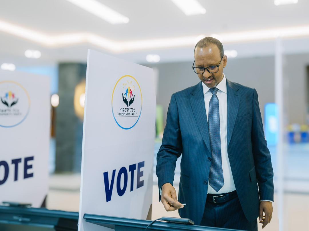 AbiyAhmedAli's tweet photo. Today, we conducted Prosperity Party’s election, embracing technology as part of our national journey toward digital transformation.

The trust and responsibility entrusted to me and the deputy presidents through this reelection inspires us to move forward with renewed commitment.