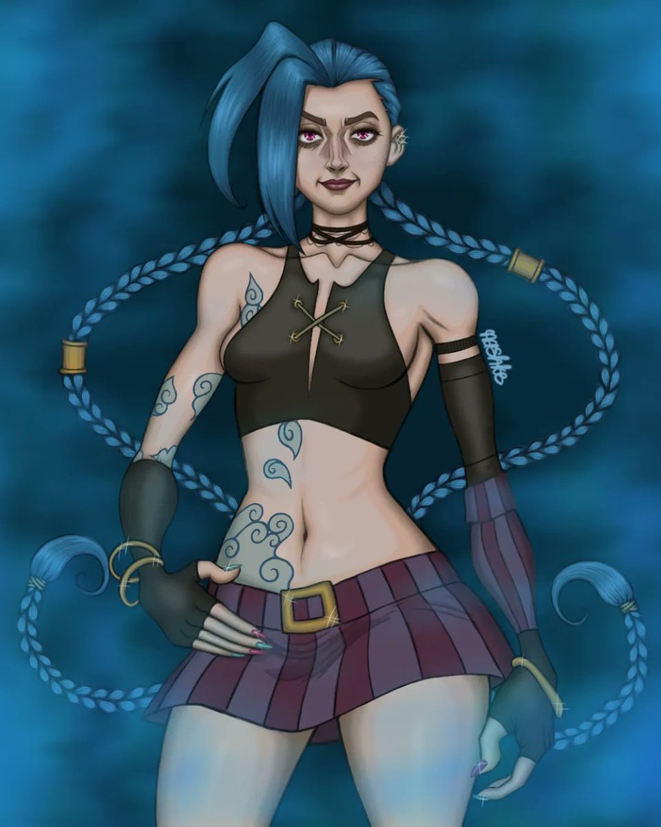 Jinx 

#art #ArtistOnTwitter #digitalart #arcane #arcanefanart #fanart #jinx