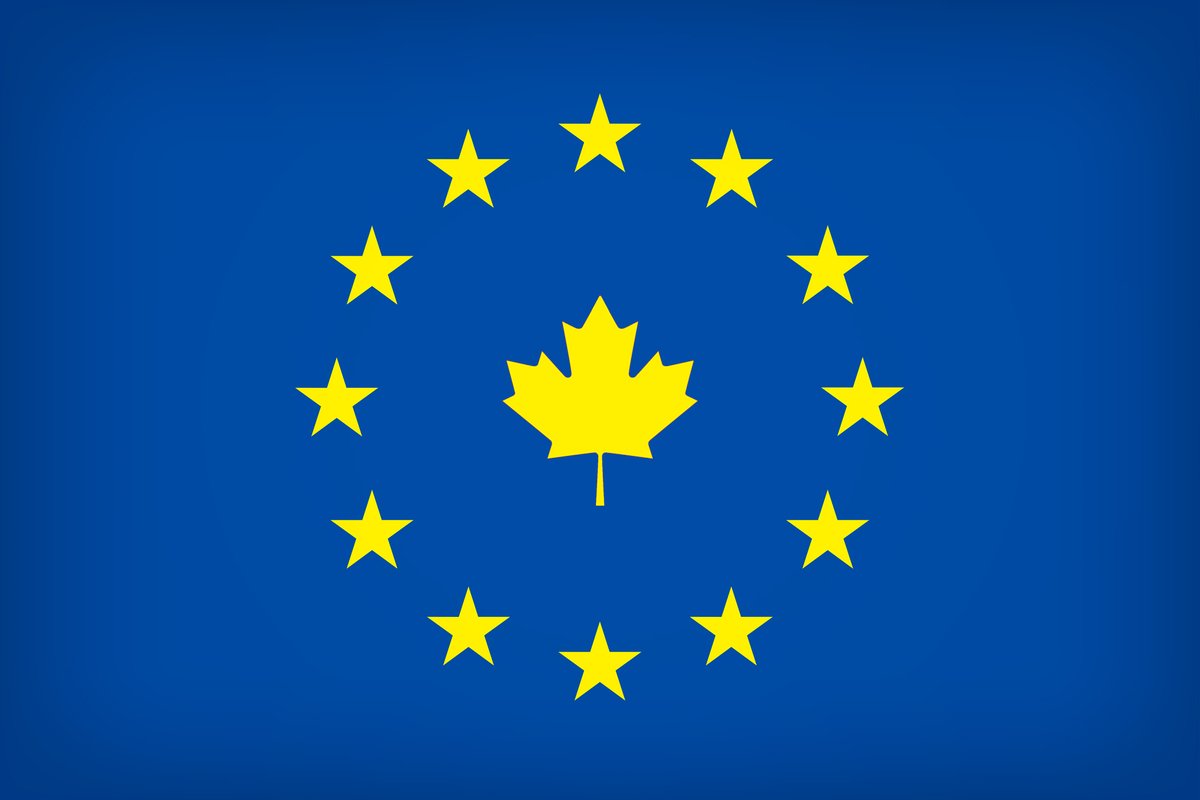 A new constellation is forming. Canada’s maple leaf rises among Europe’s golden stars. 🌍✨ As the world shifts, so do alliances. Our Golden Age begins. shorturl.at/qDpc1 #NewEuropeanFlag #StandWithCanada #ArtAsResistance #TradeWar #EUxCanada