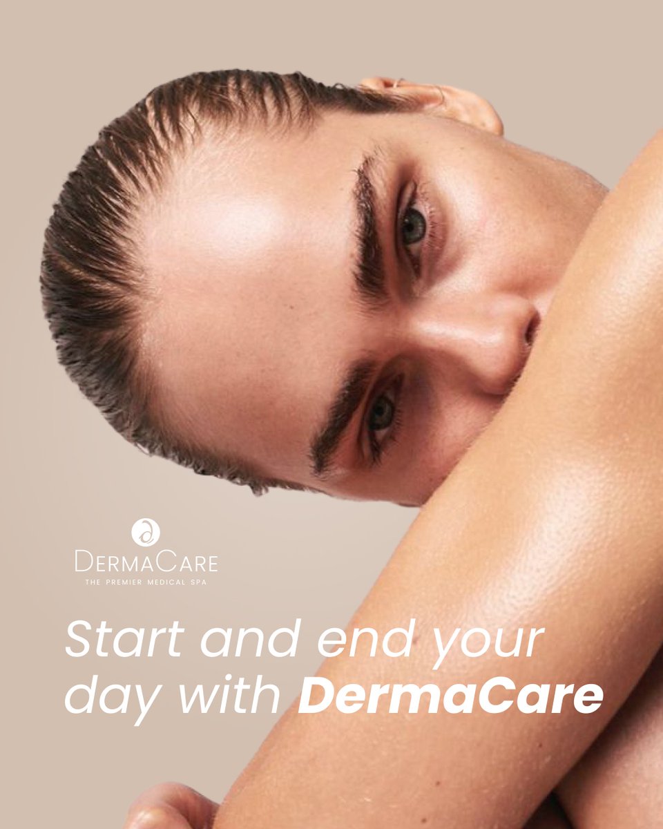 DermaCareTC's tweet photo. Rise and shine with radiant skin! Start and end your day with our incredible DermaCare products. Our Skin Experts are here to craft a personalized skincare regimen just for you and your unique skin concerns. Schedule an appointment today! https://t.co/u5a9ChzMCs