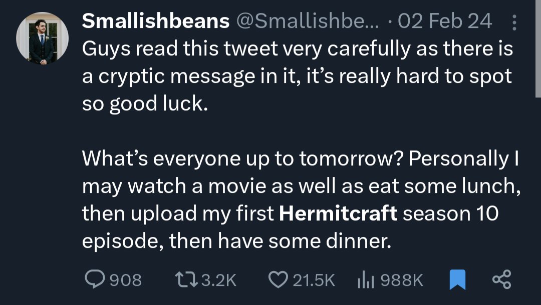 TheBlossem's tweet image. Happy ONE YEAR anniversary to Joel Smallishbeans and Skizzleman announcing they will be a part of Hermitcraft Season 10