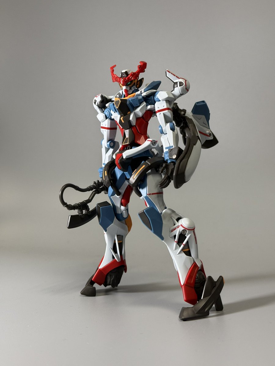 plmdlng's tweet image. ジークアクス見たよ作ったよ。本放送も赤いガンダムも楽しみ。