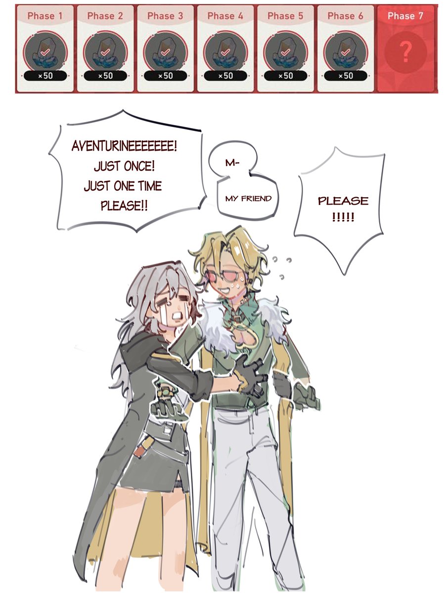 this has been the aventurine main experience for me 😅