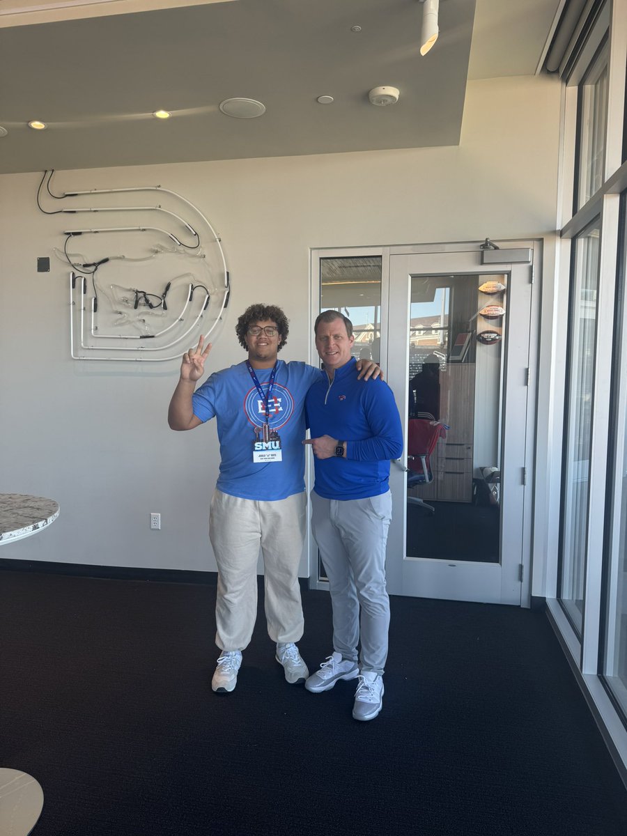 Jerald “JJ” Mays (@jeraldjjmays) on Twitter photo I had a great time at SMU yesterday, always feels like a family as soon as I walk through those doors!!! #PonyUp @RhettLashleeSMU <a href="/GarinJustice/">Garin Justice</a> <a href="/CoachCaseyWoods/">Casey Woods</a> I had a great time at SMU yesterday, always feels like a family as soon as I walk through those doors!!! #PonyUp @RhettLashleeSMU <a href="/GarinJustice/">Garin Justice</a> <a href="/CoachCaseyWoods/">Casey Woods</a>