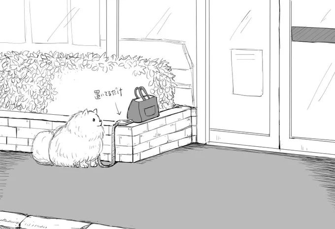 コンビニの前にめちゃくちゃ信頼されてる犬がいた 