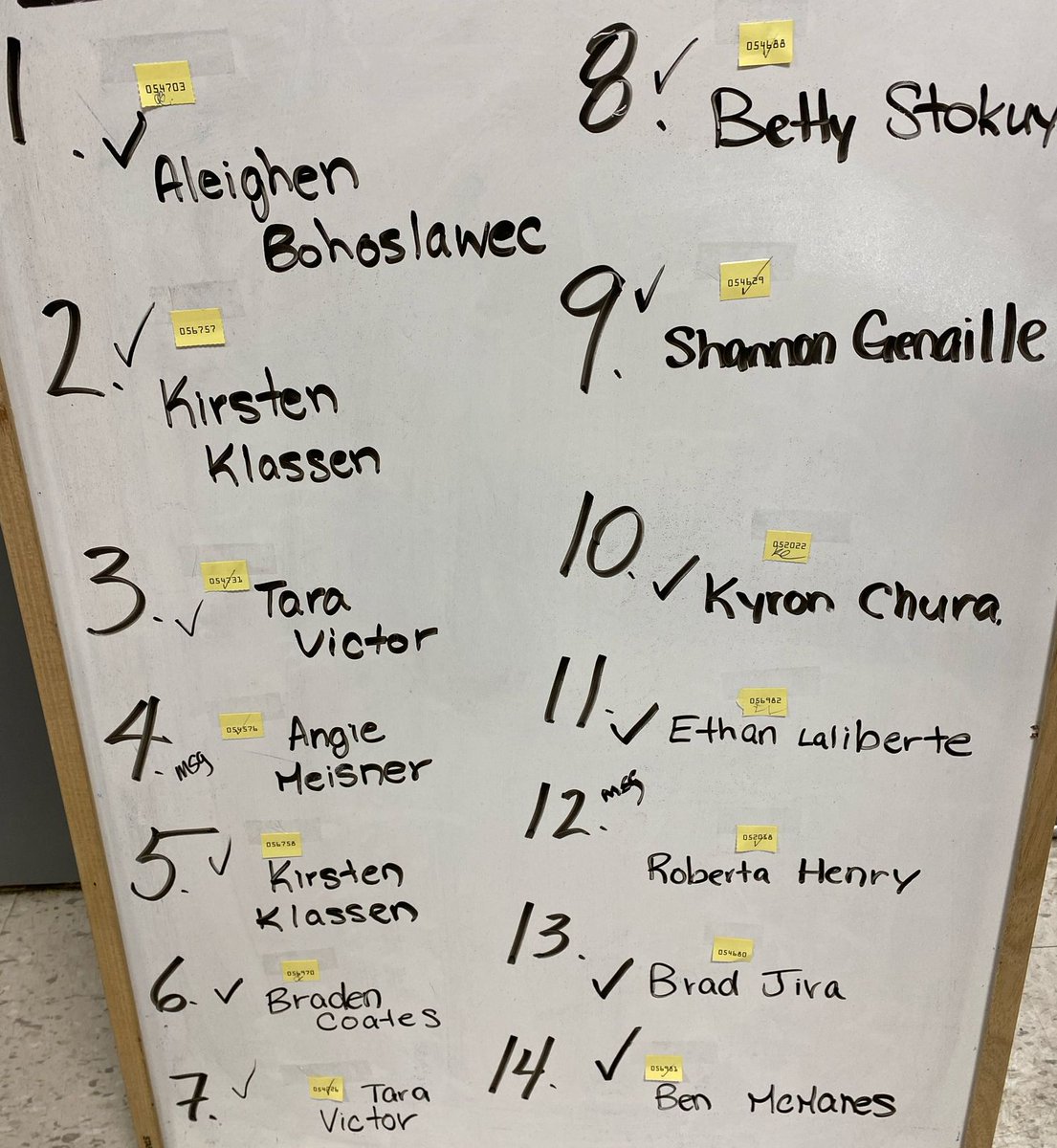 All of the auction prizes have been claimed, thank you to everyone that bought tickets this weekend.