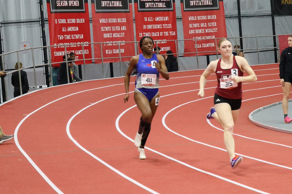 Starting February the right way...with two meets!! The River Hawks traveled to both BU &amp; UConn❕

Men’s🔗: tinyurl.com/22bogabz 
Women’s🔗: tinyurl.com/27fz6oj3 

#UnitedInBlue | #AETF