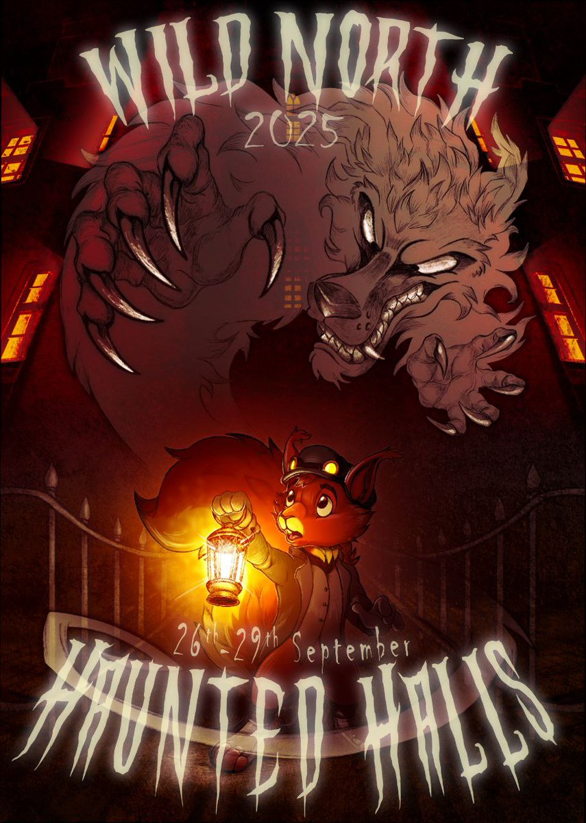 - UK furry convention in a medieval castle.
- Play with swords, fly birds of prey, explore the countryside, and more.
- Registration opens next week! (Friday 7th Feb at 7pm).

Follow <a href="/WildNorthEvent/">Wild North</a> for more info

Poster art by <a href="/VeniceSprings/">ANOPHIS</a>