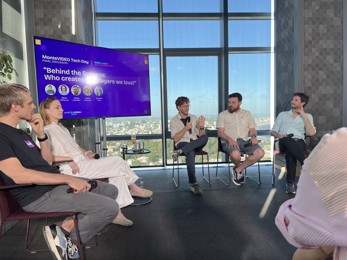 RuudNL's tweet image. Just wrapped up an inspiring week at MonteVIDEO Tech Summer Camp 2025! 🌞🇺🇾📺

The camp brought together top video tech experts from around the world, we explored players, ads, CDNs, personalization, AI, and streaming... The mix of tech talks, hands-on projects, and cultural…