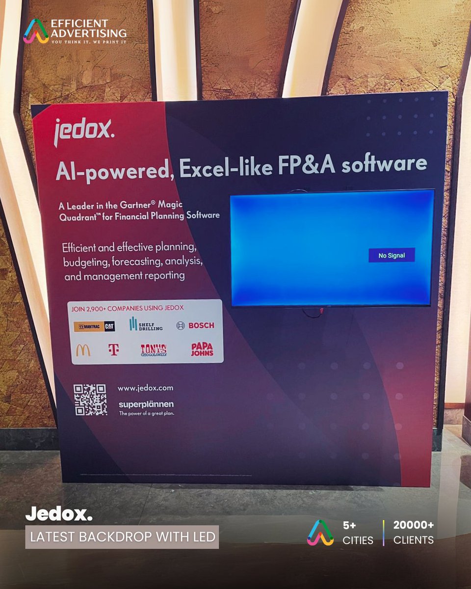 EfficientUAE's tweet image. 🌟 LED Backdrop Branding for Jedox – A Perfect Showcase! 🌟

📞 +971 42 71 1048
🌐 efficientadvt.com
🔗 linktr.ee/efficientuae

#EfficientAdvt #LEDBackdrop #EventBranding #JedoxEvent #CustomBackdrops #BrandedEvents #EventSolutions