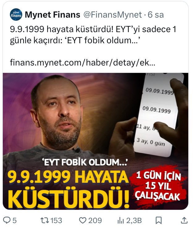 🌎Dünyanın hangi ülkesinde aynı yaşlardaki çalışanların emekliliğinde 

1️⃣gün geç sgk girişine 1️⃣7️⃣ yıl fark var? 

BU ADALET Mİ ❓

<a href="/RTErdogan/">Recep Tayyip Erdoğan</a> 
<a href="/_cevdetyilmaz/">Cevdet Yılmaz</a> 
<a href="/eczozgurozel/">Özgür Özel</a> 
<a href="/isikhanvedat/">Prof. Dr. Vedat Işıkhan</a>
<a href="/memetsimsek/">Mehmet Simsek</a>
<a href="/dbdevletbahceli/">Devlet Bahçeli</a> 
<a href="/fahrettinaltun/">Fahrettin Altun</a>
<a href="/MDervisogluTR/">Müsavat Dervişoğlu</a>

#KademeEmekBuluşmasında