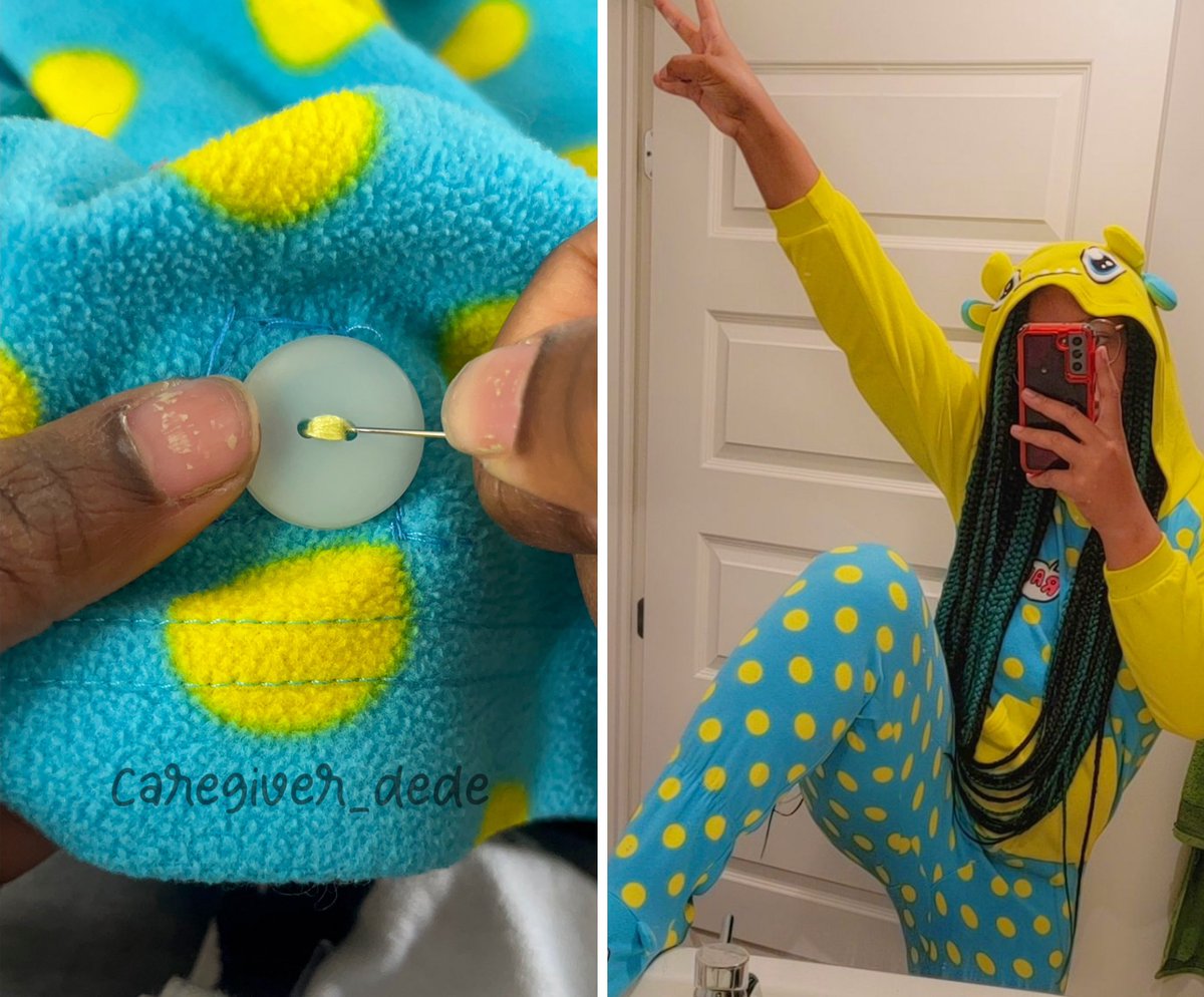 Caregiver_Dede's tweet image. As a caregiver my job is to make sure that you are well taken care of. One of my precious baby that I love babysitting brought me her favorite little outfit, 2 out of the four buttons for her but flap broke :( I decided to repair it for her !
#cgtwt #ageretwt #sfwageregression