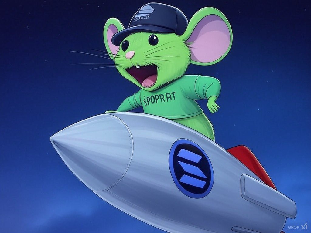Poprat_solana's tweet photo. Get ready that in a couple of days this will explode, $Poprat arrives to revolutionize the market, don't stay behind and join our community on telegram 🐭🚀.

https://t.co/1uEvjKBNhJ

#Solana #Launch #Blockchain #Poprat #Crypto #ComingSoon #Memecoin #Bullrun #Bullish https://t.co/JW18W5URa3