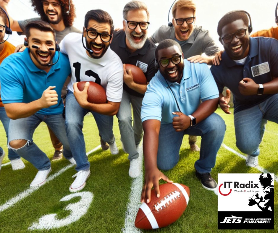 ccoloff's tweet image. At IT Radix, we’re like the dynamic NY Jets offensive line—protecting your infrastructure while your IT quarterback and running backs focus on making the big strategic plays! #WinningCombo #Co-ManagedIT #HelpDesk #ITProjects #NYJets #ITRadix”
