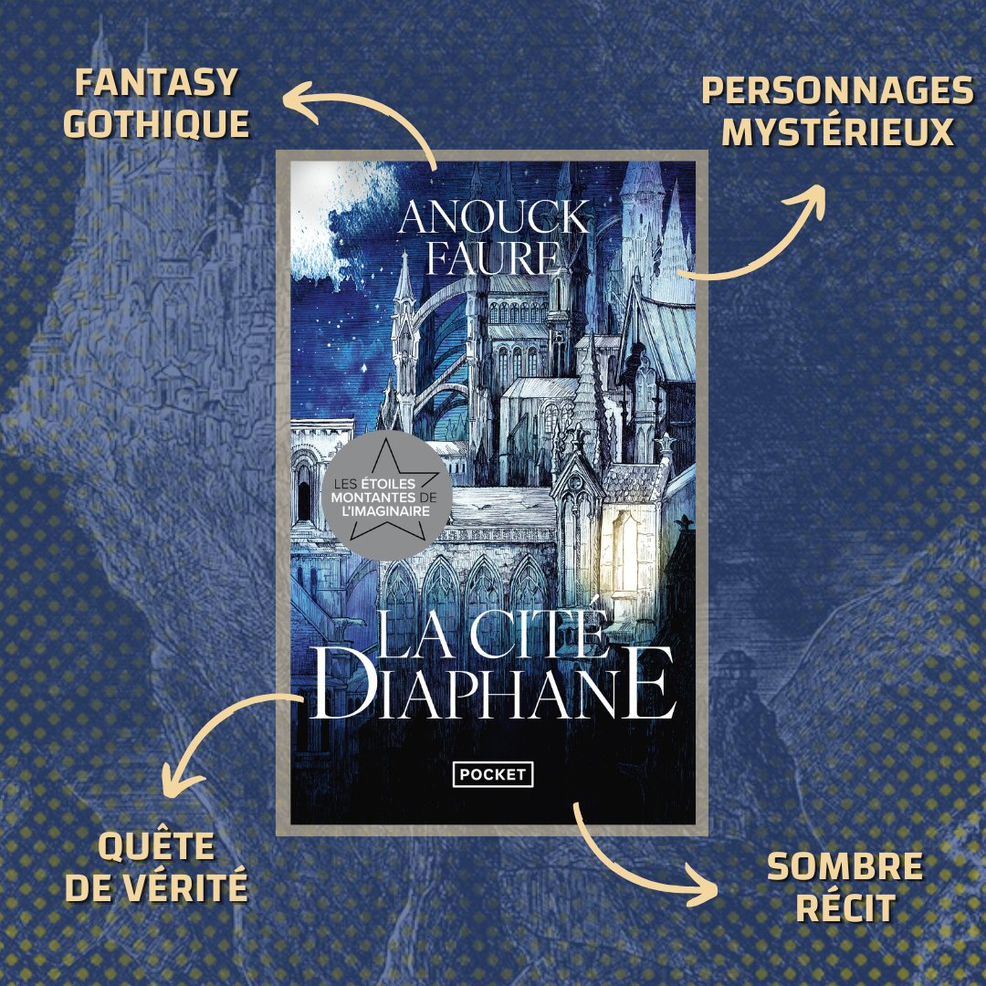 Que vous réserve la visite de Roche-Étoile, la capitale déchue ? Des sensations fortes, des rencontres étranges et ambiance incomparable.
La Cité diaphane d'Anouck Faure est disponible en poche chez Pocket.