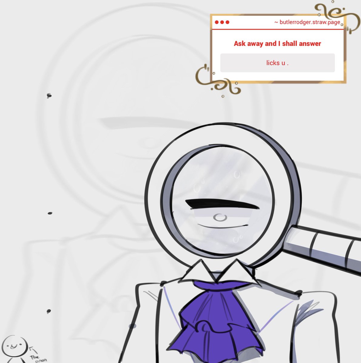 TheButlerRodger's tweet image. " ... I'm.. speechless.. "

~ ♢ Rodger

୨⊱ he was too stunned to speak 0.2 ⊰୧