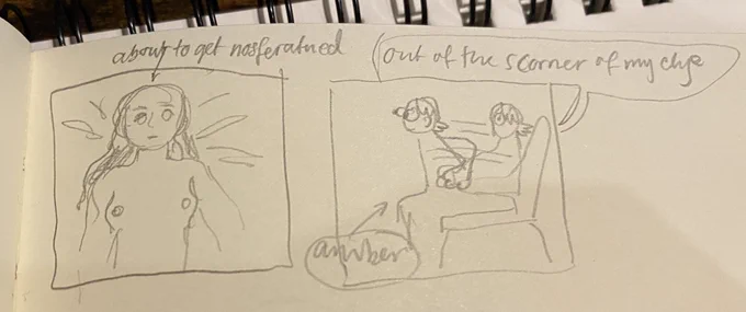 lily drew this of us im crying 