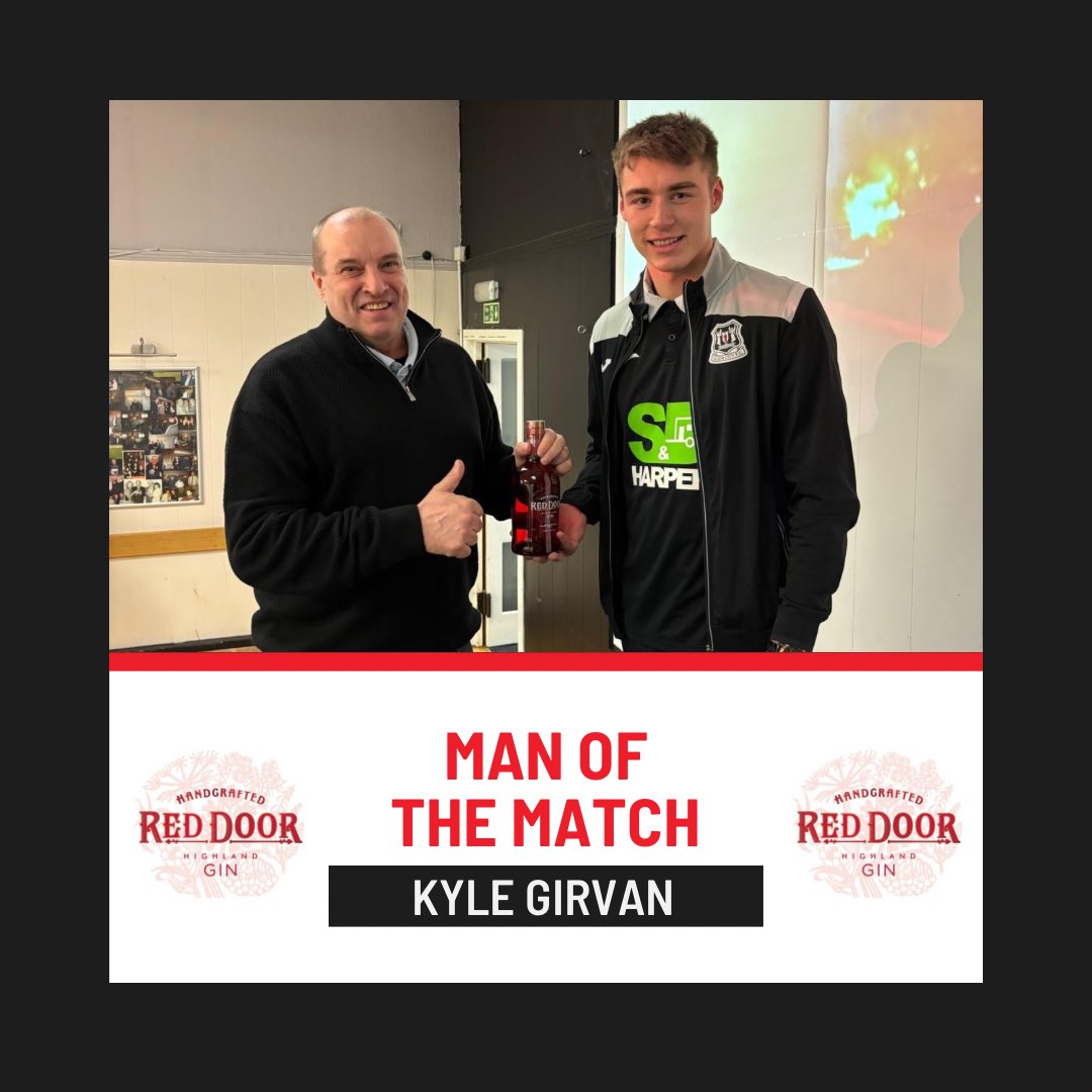 ElginCityFC's tweet photo. ⭐️ Congratulations to Kyle Girvan who was voted Man of the Match of yesterday’s 1-0 win v East Fife

Popping up with the only goal of the match and playing a vital part in the defence which has now kept back to back clean sheets was enough for Kyle to secure the award on the day https://t.co/Lmx6oaaMFw