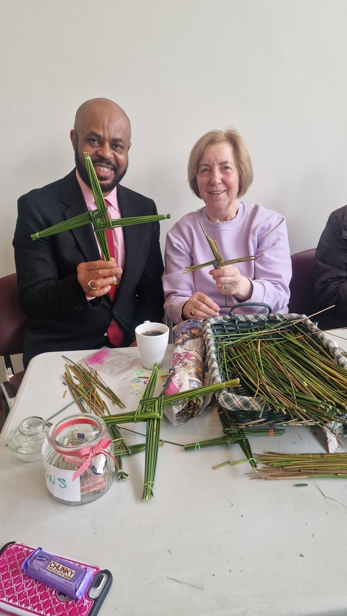 Cllr. JK Onwumereh (@jkonwumereh) on Twitter photo Now I can look at my very first St Brigid’s cross with some sense of satifaction 😁. Many thanks to Mary Tighe who is an excellent teacher and friend of many years for he help. Happy St Brigid's Day everyone.✝️ 🇮🇪
<a href="/925PhoenixFM/">92.5 Phoenix FM</a>
<a href="/BlanchTidyTowns/">Blanchardstown Village Tidy Towns</a>
<a href="/fiannafailparty/">Fianna Fáil</a>
<a href="/Fingalcoco/">Fingal County Council</a> Now I can look at my very first St Brigid’s cross with some sense of satifaction 😁. Many thanks to Mary Tighe who is an excellent teacher and friend of many years for he help. Happy St Brigid's Day everyone.✝️ 🇮🇪
<a href="/925PhoenixFM/">92.5 Phoenix FM</a>
<a href="/BlanchTidyTowns/">Blanchardstown Village Tidy Towns</a>
<a href="/fiannafailparty/">Fianna Fáil</a>
<a href="/Fingalcoco/">Fingal County Council</a>