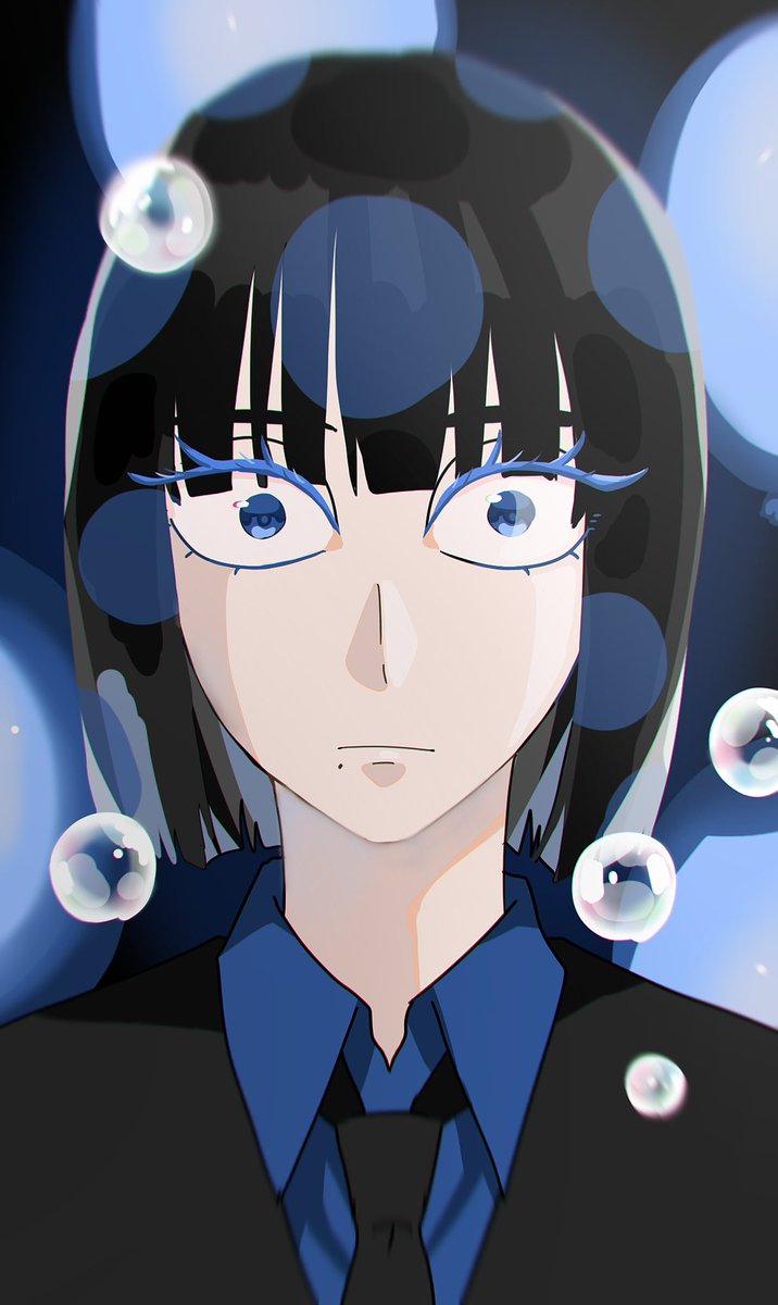 #イラスト #illustration #フォロバ100 
#絵描きさんと繫がりたい #絵柄が好みっていう人にフォローされたい #絵描きさんフォロバ100 
🎈🌏🫧💙
少しデザイン変えてみましたぜぇ