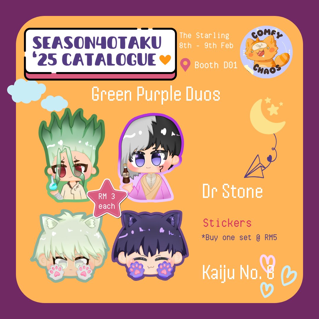 jelliefries's tweet photo. My Season4Otaku 2025 Catalogue! 💖 Feel free to dm me on Instagram (@/iluvfriesss) for preorders! 

#Season4Otaku2025 #Season4Otaku2025Catalogue #S4O2025Catalogue #S4O2025 https://t.co/33yQdIIbTB