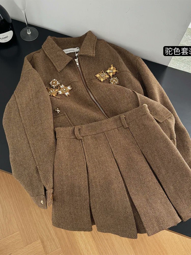 Robogalaxy1's tweet image. Brown Two Piece Suit Vintage Long Sleeve Luxury Coat and A-Line Mini Skirt Vintage Y2k Skirt Sets Elegant 2000s Clothes Women&apos;s
Price Now: USD 51.59 (50% off)
🔗Click &amp;amp; Buy: s.click.aliexpress.com/e/_oEI3srL
.
#BenidormFestFinal #riyadh #Trump #LaCasaDeLosFamososCol2 #PerthSanta