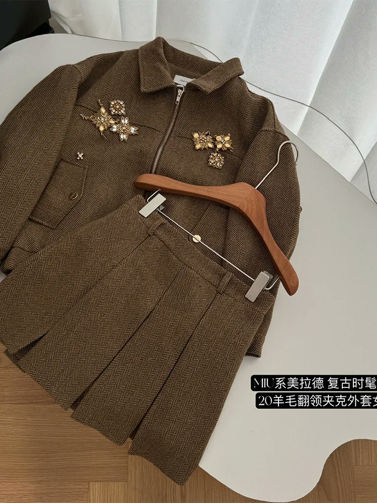 Robogalaxy1's tweet image. Brown Two Piece Suit Vintage Long Sleeve Luxury Coat and A-Line Mini Skirt Vintage Y2k Skirt Sets Elegant 2000s Clothes Women&apos;s
Price Now: USD 51.59 (50% off)
🔗Click &amp;amp; Buy: s.click.aliexpress.com/e/_oEI3srL
.
#BenidormFestFinal #riyadh #Trump #LaCasaDeLosFamososCol2 #PerthSanta