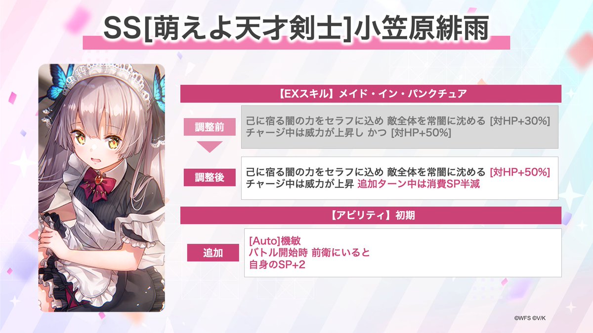 ▽2月2日実施 バランス調整詳細（2/2） ・SS[スカーレット・リベリオン