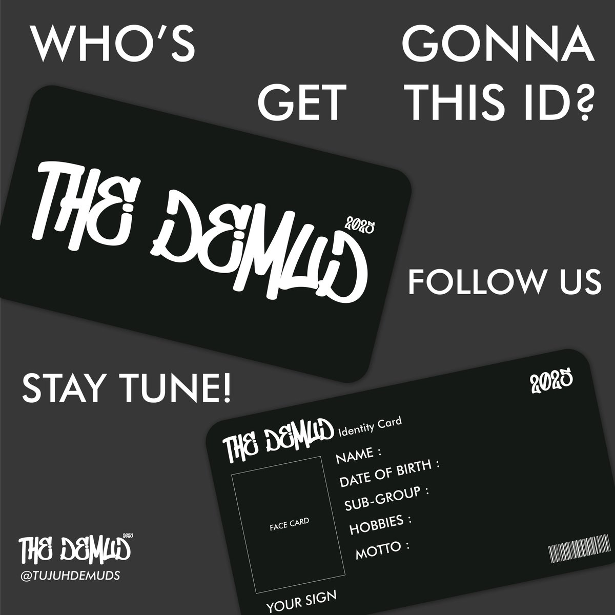 THE DEMUDS 2025

Is back, who’s exited for us? Stay tuned to get more info, and join us. Follow &amp; Retweet this and tag your friends! See you in a week. 

#TUJUHDEMUDS #7DEMUD #PAPIHDEMUDBACK
