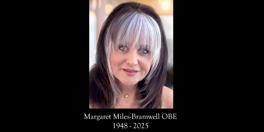 It is with deep sadness that we share the news that our beloved founder Margaret Miles-Bramwell OBE passed away earlier today, surrounded by her family. bit.ly/42F5Eia