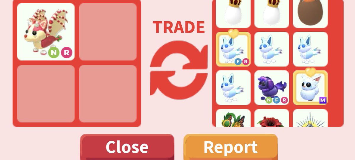my0ongie's tweet photo. WFL? plz help me out thanks :β) #adoptme #elvebredd #ggvalues #adoptmevalues #adoptmeroblox #adoptmetrades #adoptmetrade #adoptmegiveaway #adoptmeoffers
btw the first trade was a win on gg but i was over by 5.5 on elve which do i trust π https://t.co/3JET4jS21A