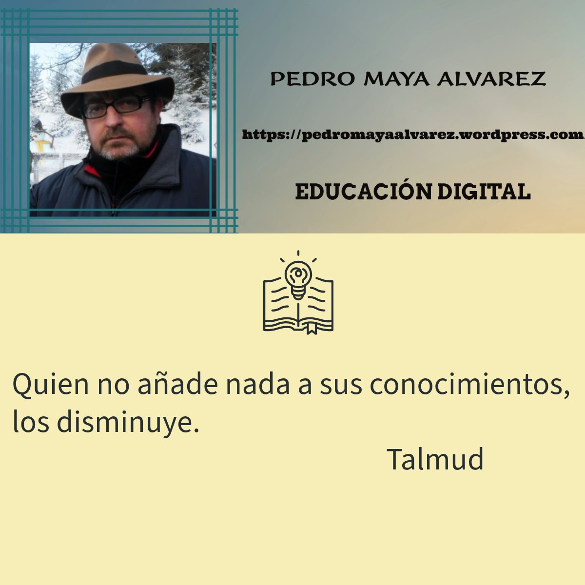 mayaalvarezp's tweet image. #AprenderNuncaPara  #EducaciónContinua 
#ConocimientoEsPoder #AprendizajeConstante #DesarrolloPersonal #FormaciónProfesional
#CrecimientoIntelectual #AprenderCadaDía 
#EducaciónParaTodos  #MenteCuriosa